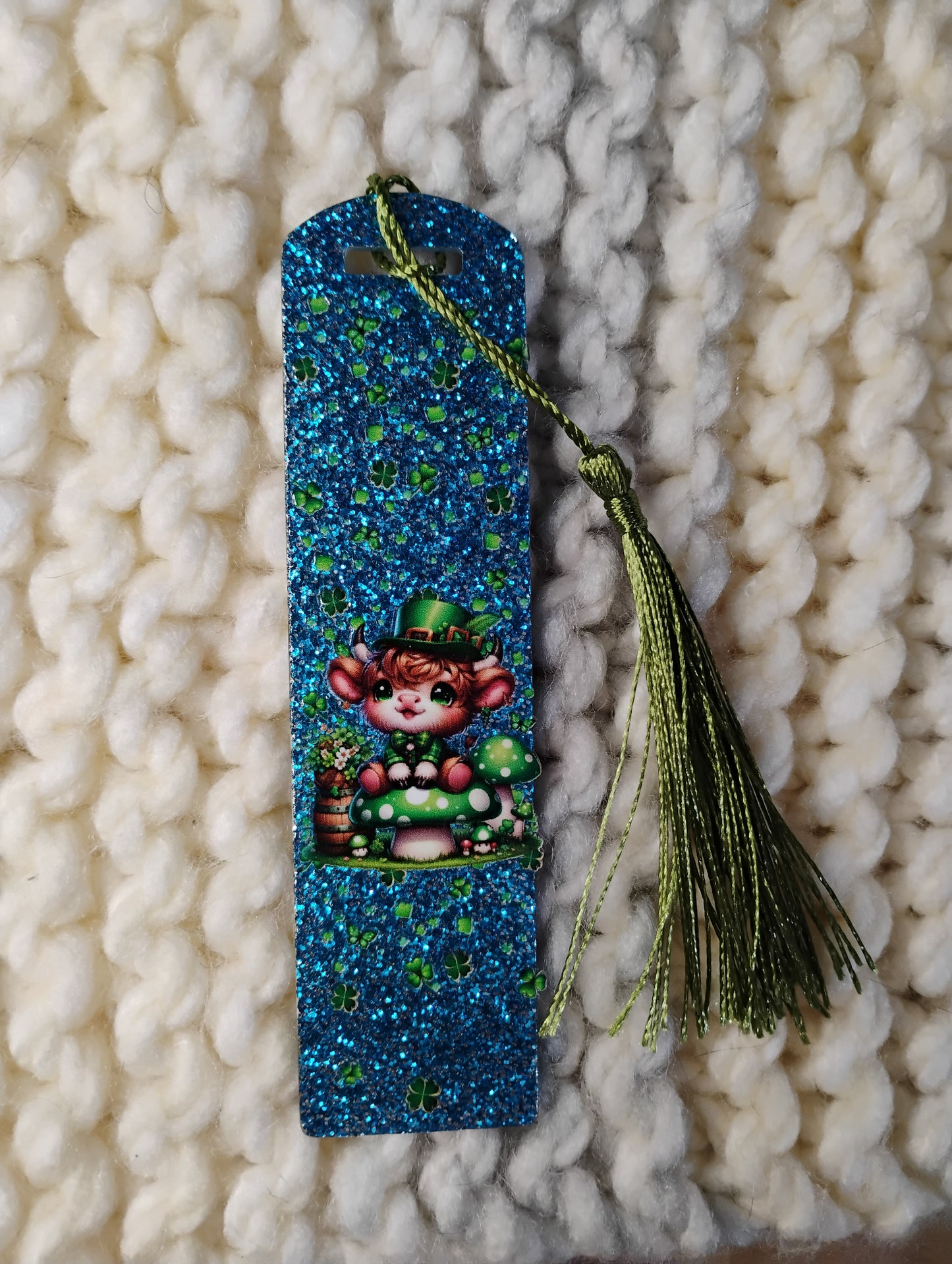Lucky Cow Bookmark